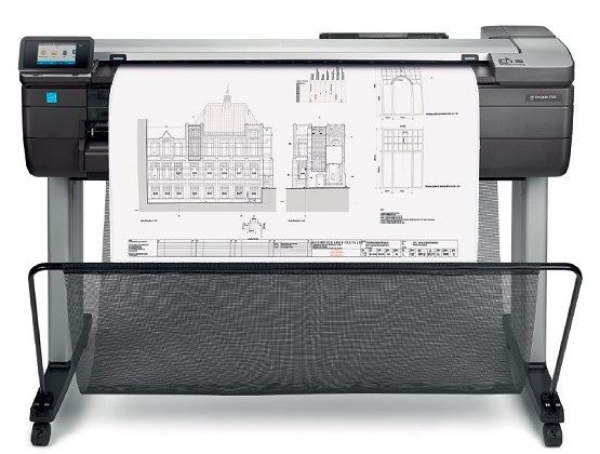 HP Designjet T830 MFP (36 Zoll) - Drucken/Kopieren/Scannen